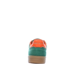 Baskets Vert Foncé/Orange Femme Teddy Smith 120235
