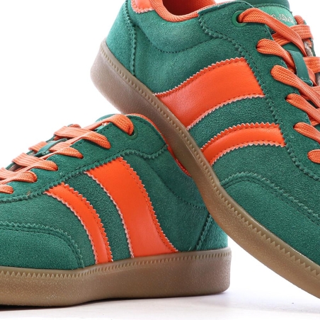 Baskets Vert Foncé/Orange Femme Teddy Smith 120235