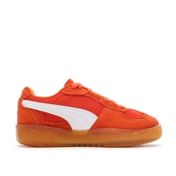 Baskets Oranges Femme Puma Palermo Moda Vintage