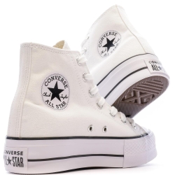 Baskets Blanches Femme Converse Chuck Taylor All Star Platform