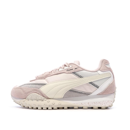 Baskets Roses/Blanches Femme Puma Blktop