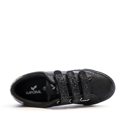 Baskets Noires Femme Kaporal Tippy