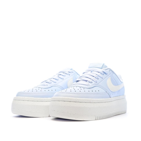 Baskets Bleu Femme Nike Court Vision Alta