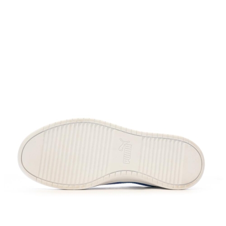Baskets Blanches/Bleu Femme Puma Rickie