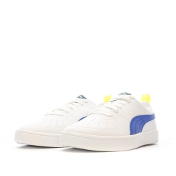 Baskets Blanches/Bleu Femme Puma Rickie