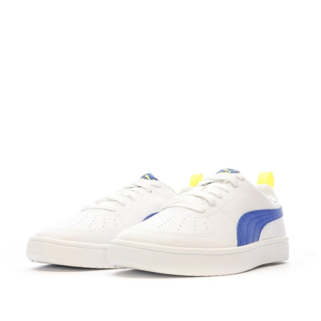 Baskets Blanches/Bleu Femme Puma Rickie