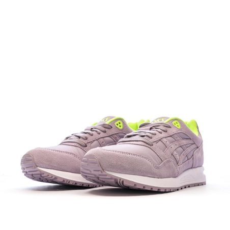Baskets Roses/Jaunes Femme Asics Gelsaga