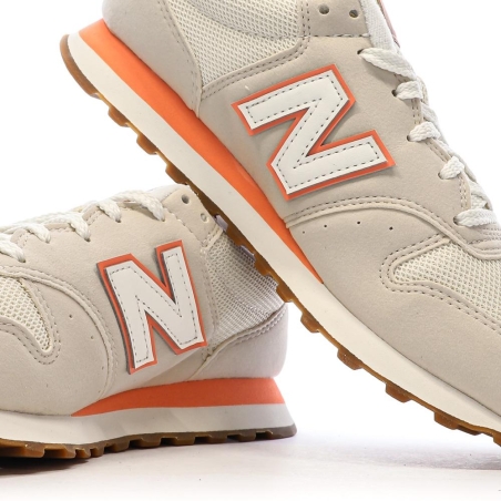 Baskets Beiges/Oranges Femme New Balance 500