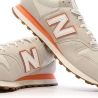 Baskets Beiges/Oranges Femme New Balance 500