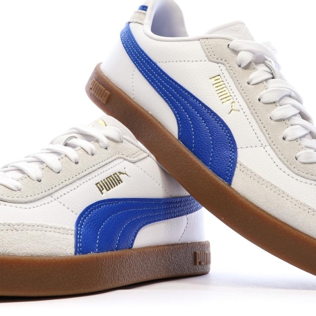 Basket Blanc/Bleu Mixte Puma Club Ii Era