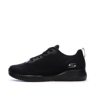 Baskets Noires Femme Skechers Bobs Squad Tough Talk