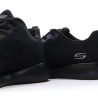 Baskets Noires Femme Skechers Bobs Squad Tough Talk