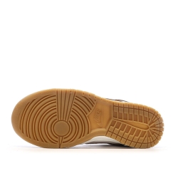 Baskets Blanches/Marrons Femme Nike Dunk Low