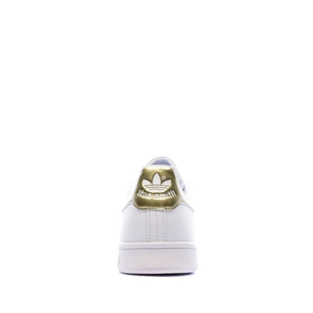 Stan Smith Baskets Blanches /Dorées Femme Adidas