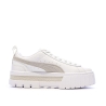 Baskets Blanc/Beige Femme Puma Mayze 381983