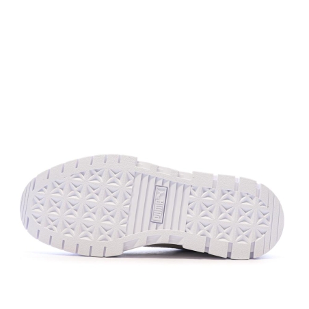 Baskets Blanc/Beige Femme Puma Mayze 381983