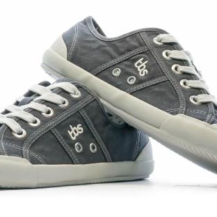 Baskets en toile Grises Femme TBS Opiace