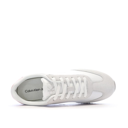 Baskets Blanches Femme Calvin Klein Jeans Runner