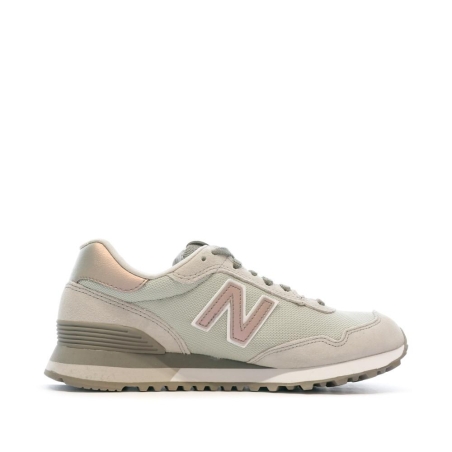 Baskets Grises/Gold Femme New Balance 515