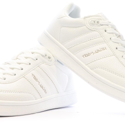 Baskets Blanches Femme Teddy Smith Pu Ladies