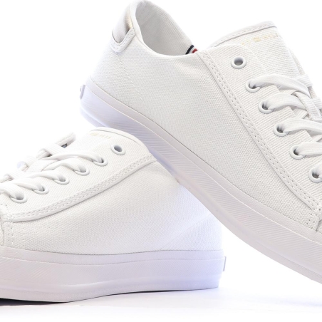 Baskets Blanches Femme Tommy Hilfiger Vulc Canvas Lace Up