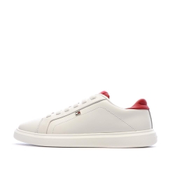 Baskets Blanches/Rouges Femme Tommy Hilfiger Icon