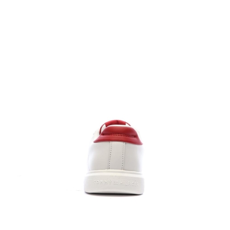 Baskets Blanches/Rouges Femme Tommy Hilfiger Icon