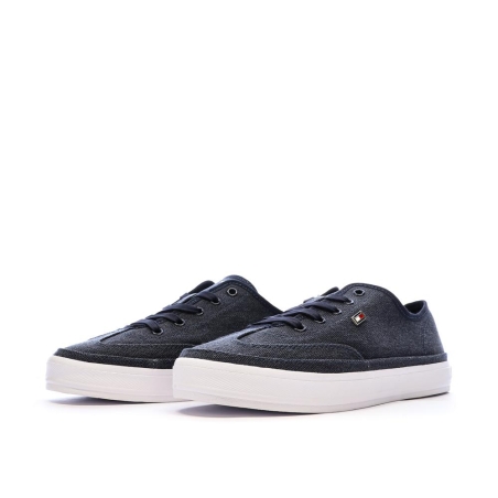 Baskets Marines Femme Tommy Hilfiger Washed