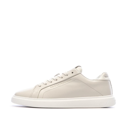 Baskets Beige Femme Tommy Hilfiger Icon Court Light