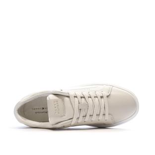 Baskets Beige Femme Tommy Hilfiger Icon Court Light