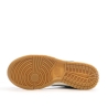 Baskets Blanches/Vertes Femme Nike Dunk Low