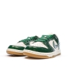 Baskets Blanches/Vertes Femme Nike Dunk Low