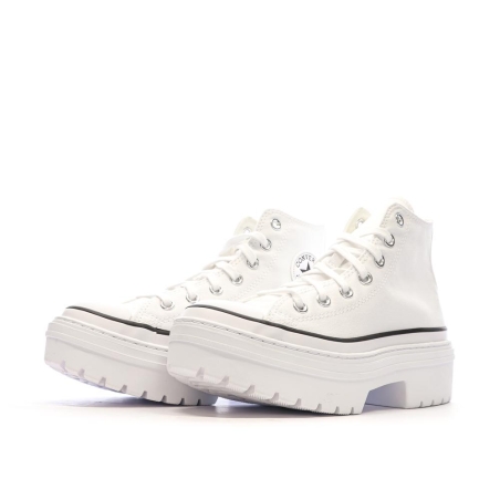 Baskets Blanches Femme Converse All Star Lugged A10364C