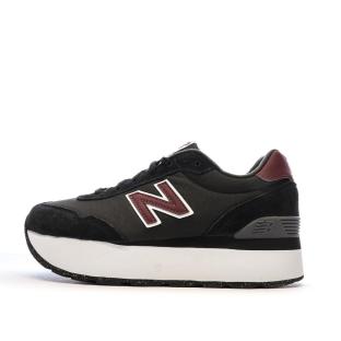 Baskets Noires/Prunes Femme New Balance 515