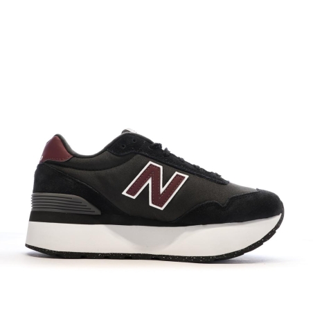 Baskets Noires/Prunes Femme New Balance 515