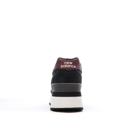 Baskets Noires/Prunes Femme New Balance 515