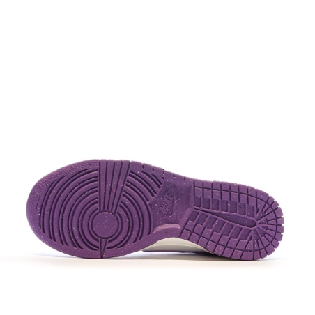 Baskets Violette/Blanche Femme Nike Dunk Low
