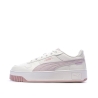 Baskets Blanc/Rose Femme Puma Carina