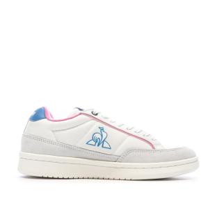 Baskets Blanches/Roses/Bleu Femme Le Coq Sportif Noah