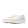 Baskets Blanches/Roses/Bleu Femme Le Coq Sportif Noah