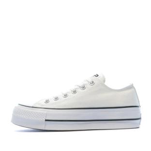 Baskets compensées Blanches femme Converse All Star