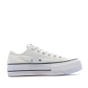 Baskets compensées Blanches femme Converse All Star