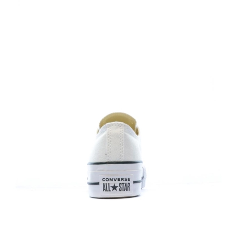 Baskets compensées Blanches femme Converse All Star