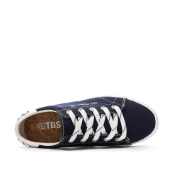 Baskets Noires Femme TBS LANZARA