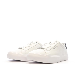 Baskets Blanches Femme Calvin Klein Jeans Vulcanized