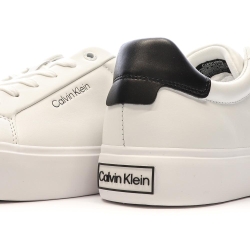 Baskets Blanches Femme Calvin Klein Jeans Vulcanized