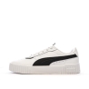 Baskets Blanches/Noires Femme Puma Carina 2.0