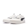 Baskets Blanches/Noires Femme Puma Carina 2.0