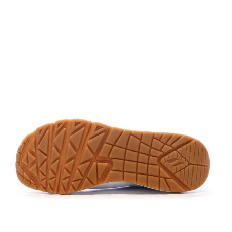 Baskets Blanches Femme Skechers Uno Stand On Air