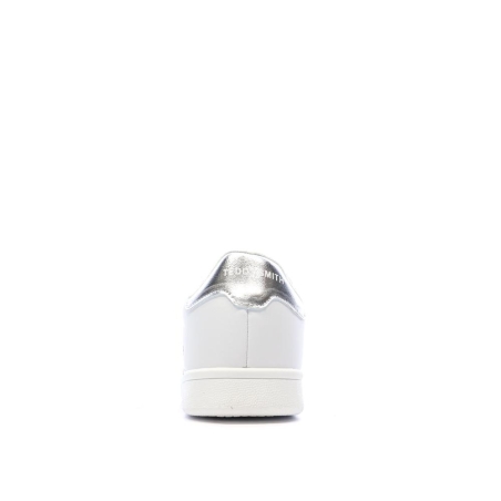 Baskets Blanches/Silver Femme Teddy Smith Plata